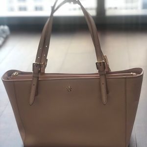 Tory Burch pink tote